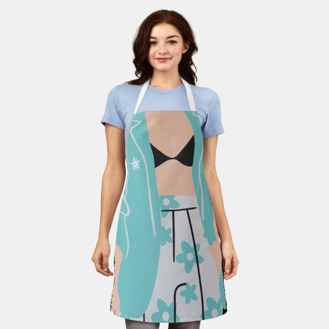 body women  apron (Worn)