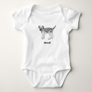 Body Woof ! Combinaison de bébé de chienchien -