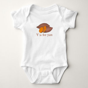 Body Y est pour Yam Sweet Potato Root Vegetable Foodie