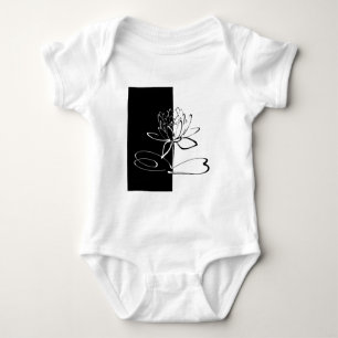 Body Yin Yang Black Lotus Blossom