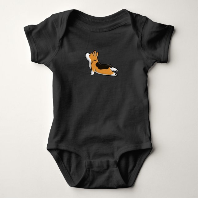 Body Yoga de corgi (Devant)