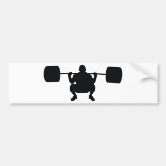 Bodybuilder Bumper Sticker