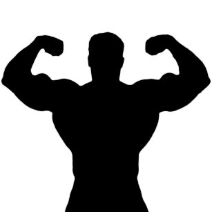 Strong Man Silhouette Home Furnishings Accessories Zazzle Ca