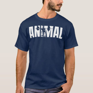 Bodybuilder Squats Animal Weightlifting Lifting fr T-Shirt