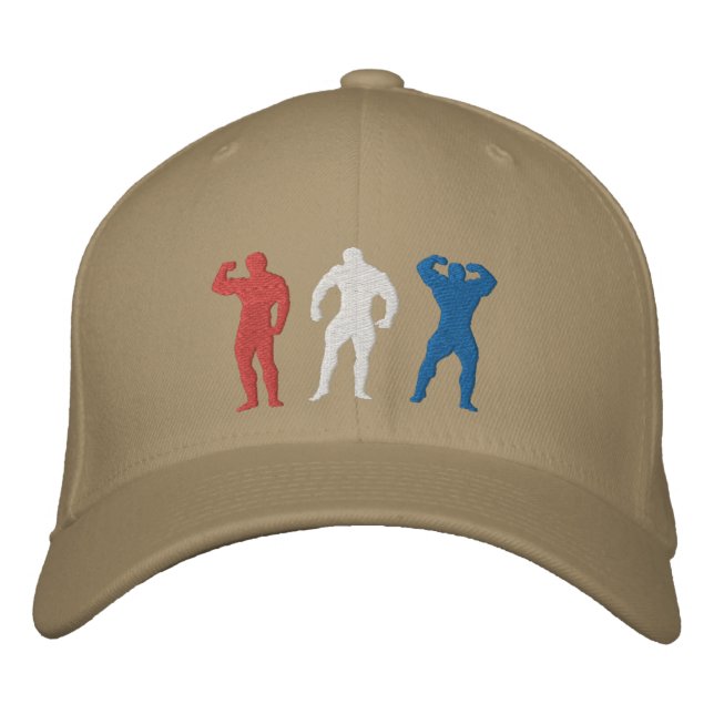 Bodybuilders Embroidered Cap (Front)