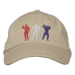 Bodybuilders Mens Embroidered Cap