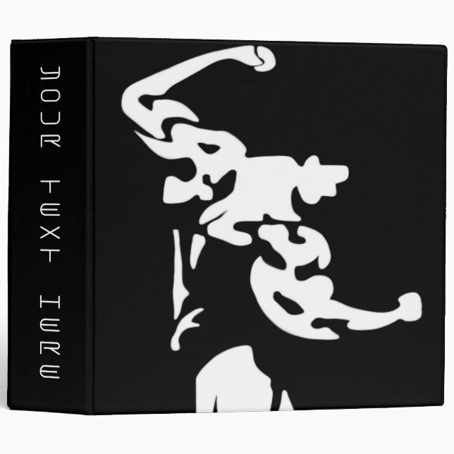 Bodybuilding Avery Binder (Front/Spine)