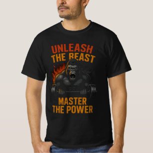 Bodybuilding Beast Power – Unleash Strength T-Shirt