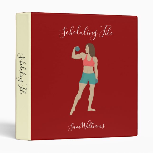 Bodybuilding Binder (Front/Spine)