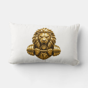 bodybuilding, fitness, gym, New York City, NYC, si Lumbar Pillow