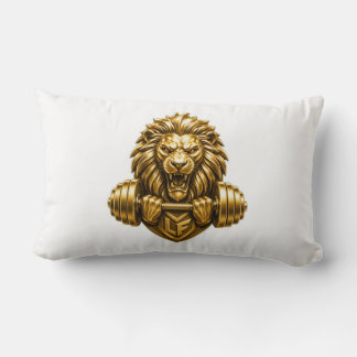 bodybuilding, fitness, gym, New York City, NYC, si Lumbar Pillow