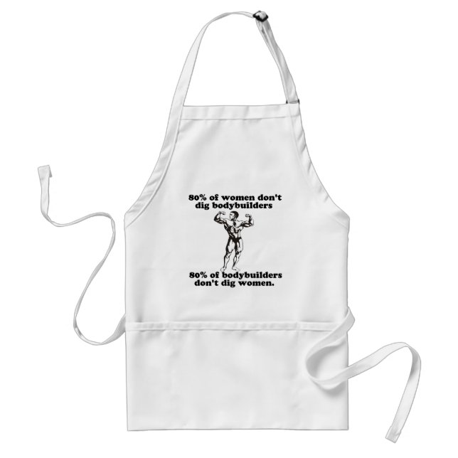 Bodybuilding Gay humour Standard Apron (Front)
