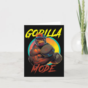 Bodybuilding Gorilla Mode Workout  Card