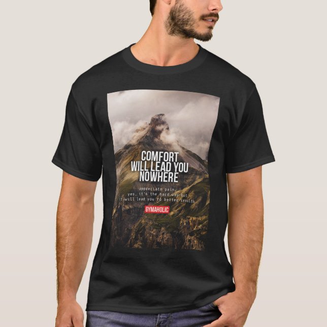 Bodybuilding Gym Motivation T-Shirt (Front)