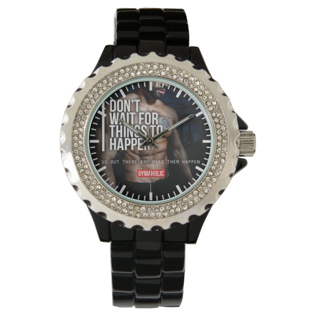 Bodybuilding Gym Motivation Watch (Front)