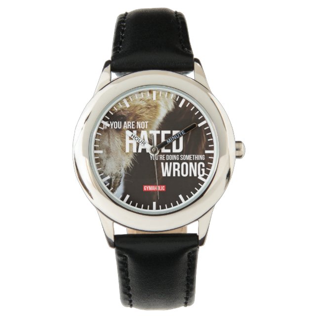 Bodybuilding Gym Motivation Watch (Front)
