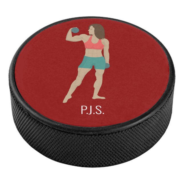 Bodybuilding Hockey Puck (3/4)