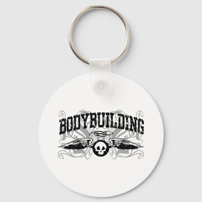 Bodybuilding Keychain (Front)