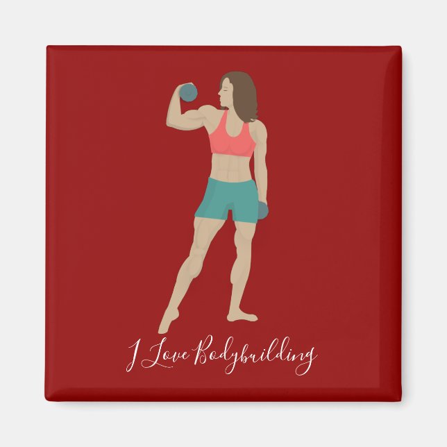 Bodybuilding Magnet (Front)