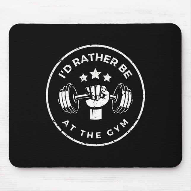 Bodybuilding  mouse pad (Front)