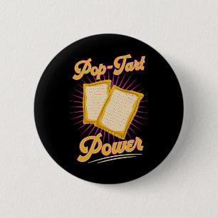 Bodybuilding Pre-workout Pop Tart Power Gym Exerci 2 Inch Round Button