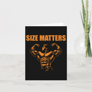 Bodybuilding – Size S Sticker Card