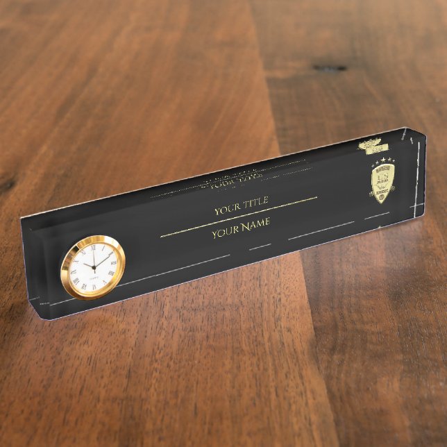 Bodyguard Nameplate (Side)