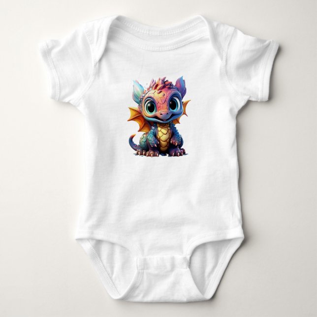 bodysuits for kids dragon funny (Front)