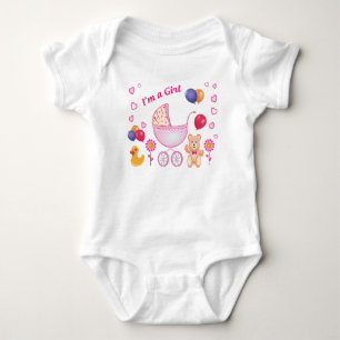 "Bodysuits One-Pieces for girl" Baby Bodysuit