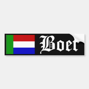 Boer Bumper Sticker