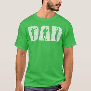 Boer Dad Love Boing Gift forraining MMA Bo Fightin T-Shirt
