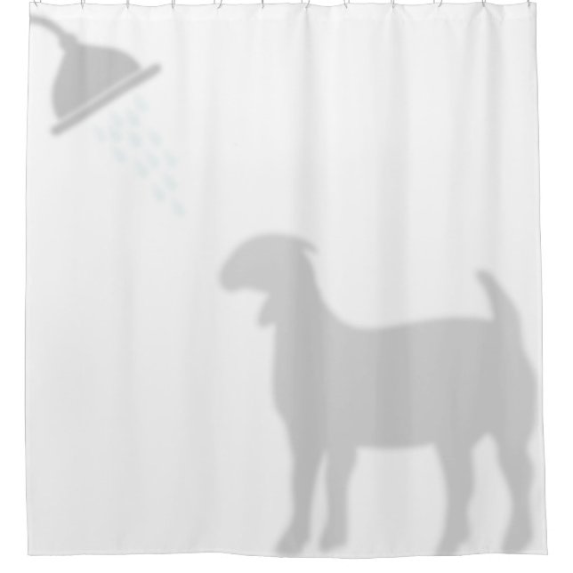 Boer Goat Shadow Silhouette Shadow Buddies (Front)