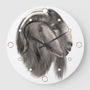 Boer Goat Wall Clock