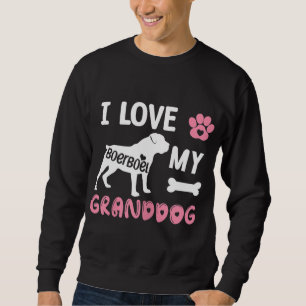 Boerboel Dog Grandma Gifts I Love My Granddog Dog  Sweatshirt