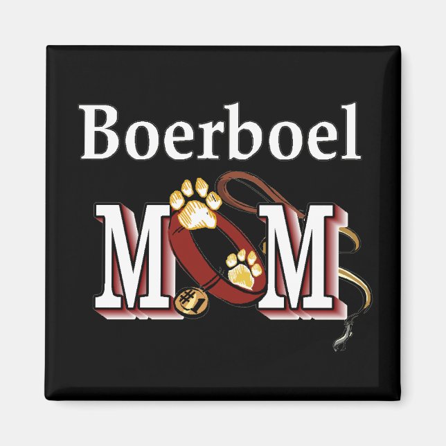 Boerboel Dog MOM Magnet (Front)