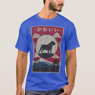 Boerboel Japanese Design Kawaii Dog Mom Dad T-Shirt
