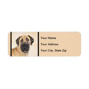 Boerboel Peinture - Cute Original Chien Art