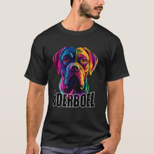 Boerboel Puppy Dog Lover Colorful South African Ma T-Shirt