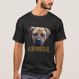 Boerboel South African Mastiff Retro  T-Shirt
