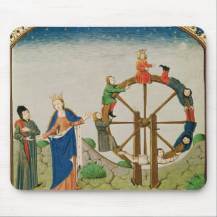 Boethius with the Wheel of Fortune Mouse Pad