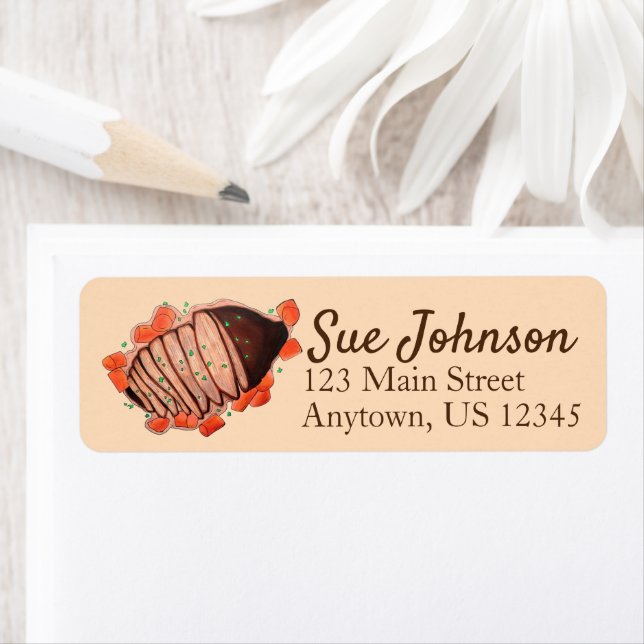 Boeuf Braisé Brisket Cuisine juive Gastronomie de  (En situation)