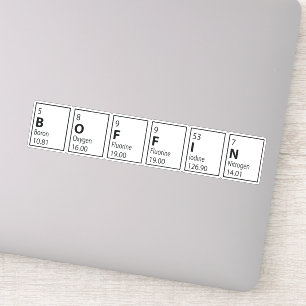 Boffin Periodic Table Graduation Exam Success