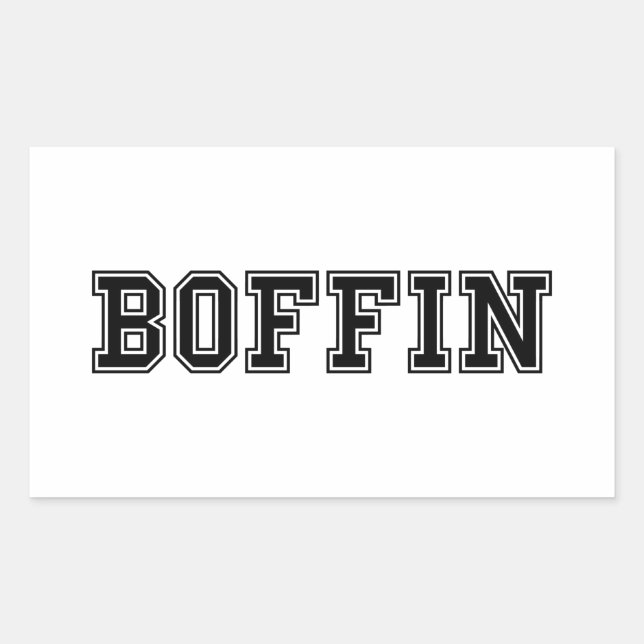 BOFFIN STICKER (Front)