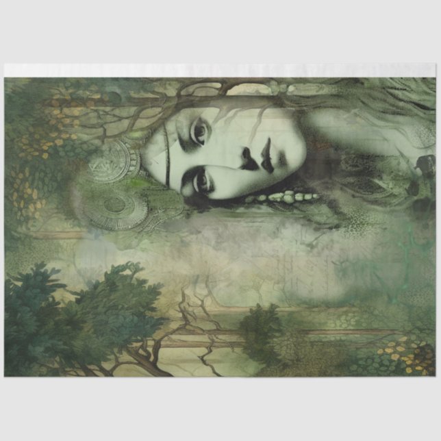 Bog Beauty Tissue Paper (Front)