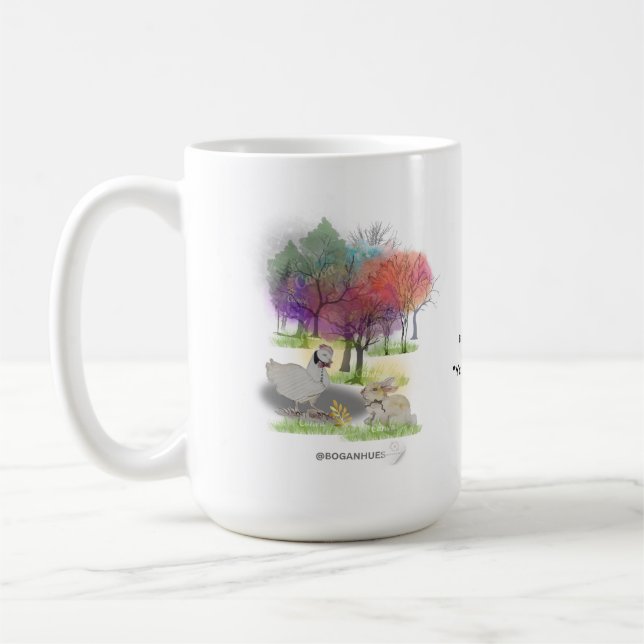 Boganhues Pipa & Marlow Print Coffee Mug (Left)