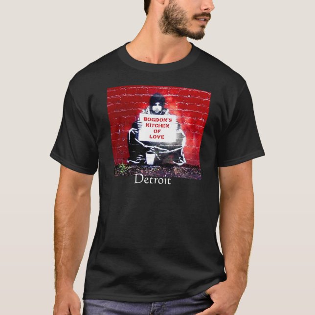 Bogdon's Kitchen of Love Detroit T-Shirt (Front)
