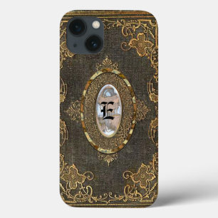 Bogged Classic Monogram Old Book Style iPhone 13 Case