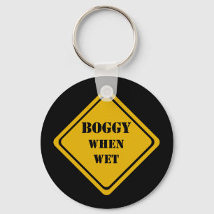 boggy when wet keychain