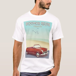 Bognor Regis Vintage seaside travel poster T-Shirt