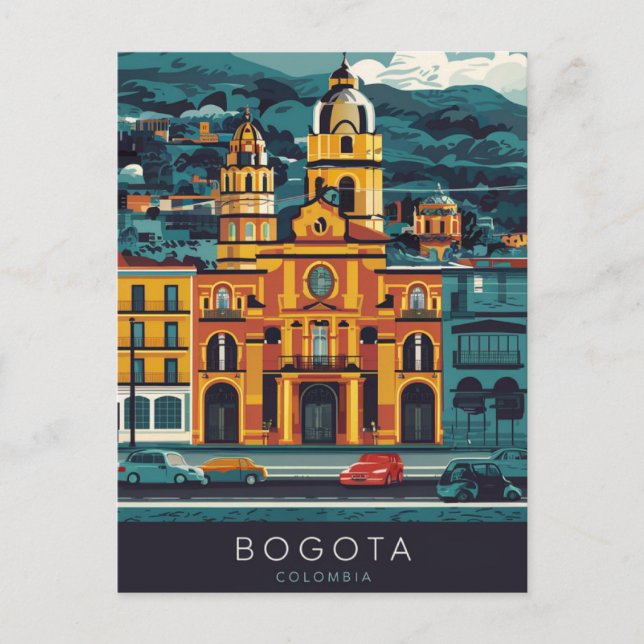 Bogota, Colombia Postcard (Front)